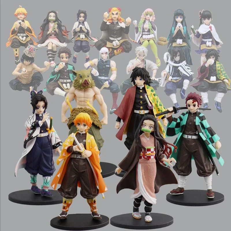 בובת דמות פעולה PVC Demon Slayer נזוקו 16cm (Demon Slayer Nezuko PVC Action Figure Doll 16cm) 5