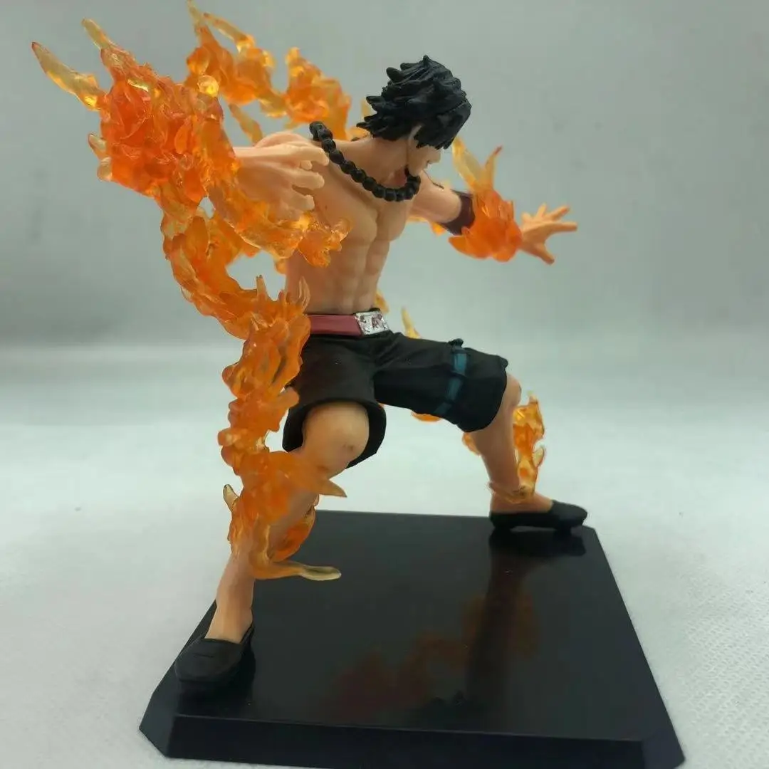 דמות פעולה One Piece פורטגאס די. אס - קרב עם אפקט אש PVC (One Piece Portgas D. Ace Battle Fire Action Figure PVC Model) 5