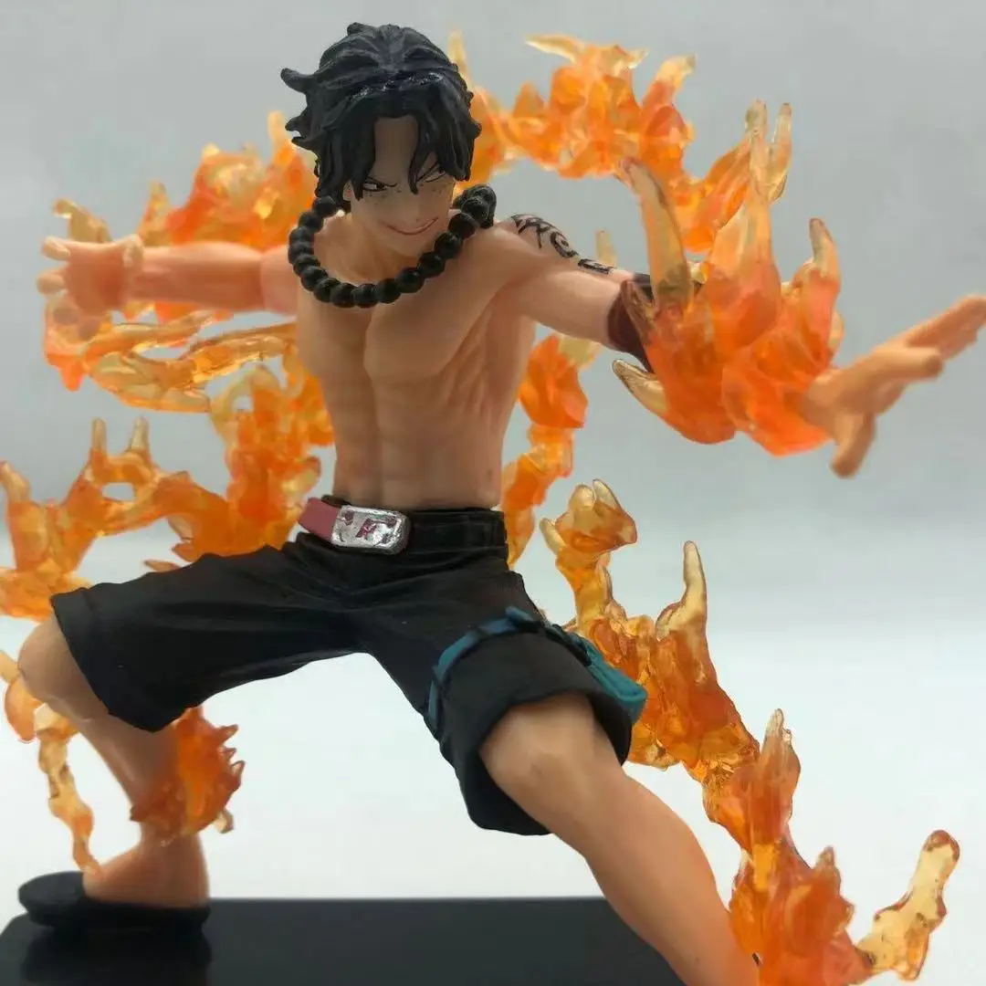 דמות פעולה One Piece פורטגאס די. אס - קרב עם אפקט אש PVC (One Piece Portgas D. Ace Battle Fire Action Figure PVC Model) 4