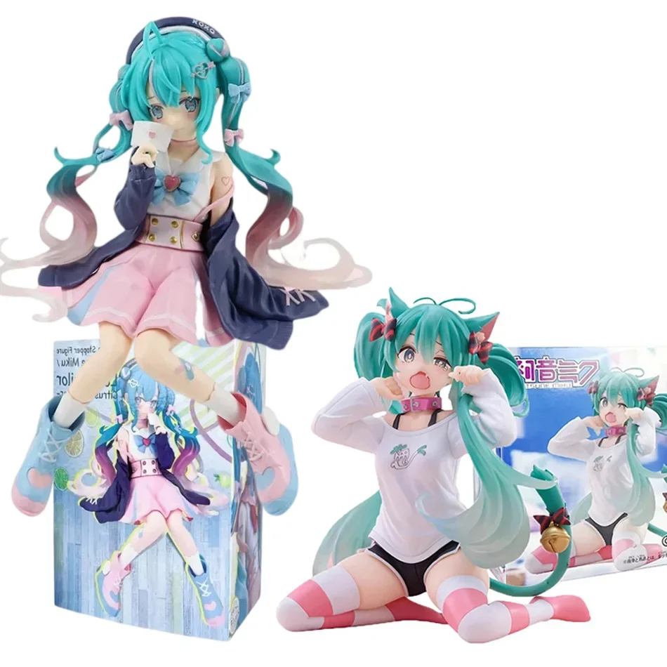 האטסונה מיקו פיית פרחים מחזיק נודלס, PVC, 11–20cm (Hatsune Miku Flower Fairy Noodle Stopper Figure, PVC, 11–20cm) 6