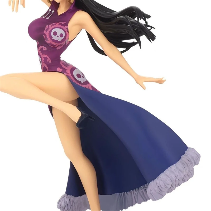 דמות פעולה One Piece בואה האנקוק PVC 20cm (One Piece Boa Hancock Action Figure PVC Statue 20cm) 3