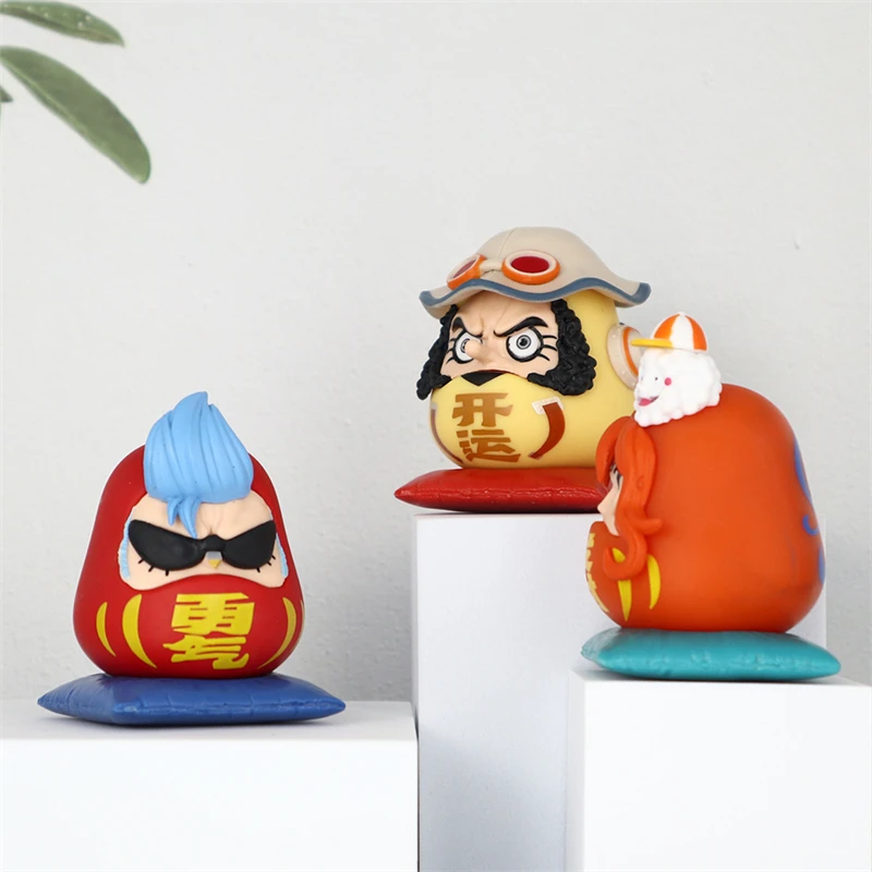 דמות PVC Q-version One Piece של ניקה לופי בגודל 5.5–6.5 ס (One Piece Q-version Figure Nika Luffy PVC Statue 5.5–6.5cm) 3