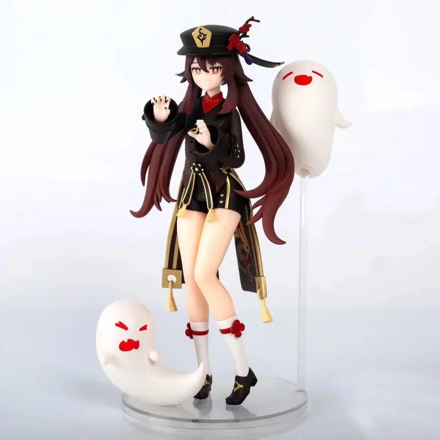 Genshin Impact דמות הו טאו לשולחן PVC 20 ס"מ (Genshin Impact Hu Tao Figure Desktop PVC Model 20cm)