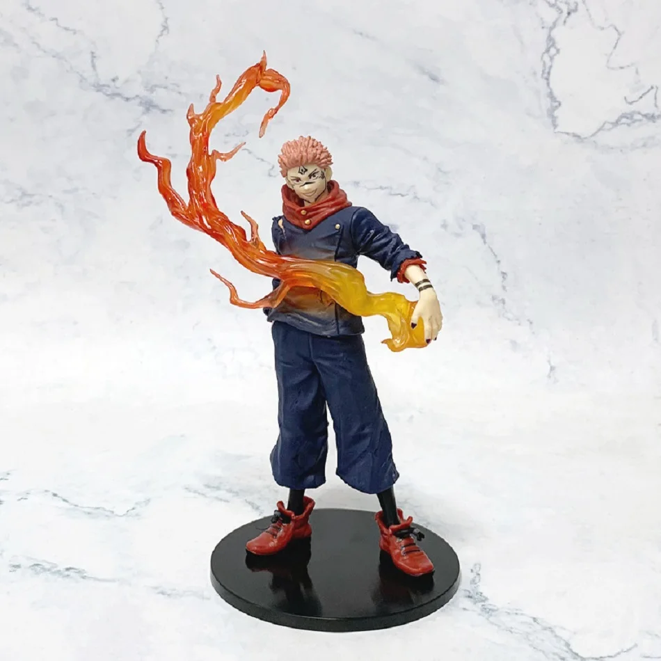 Jujutsu Kaisen דמות פעולה איטאדורי יוג'י PVC 21cm (Jujutsu Kaisen Itadori Yuji Action Figure PVC 21cm) 2