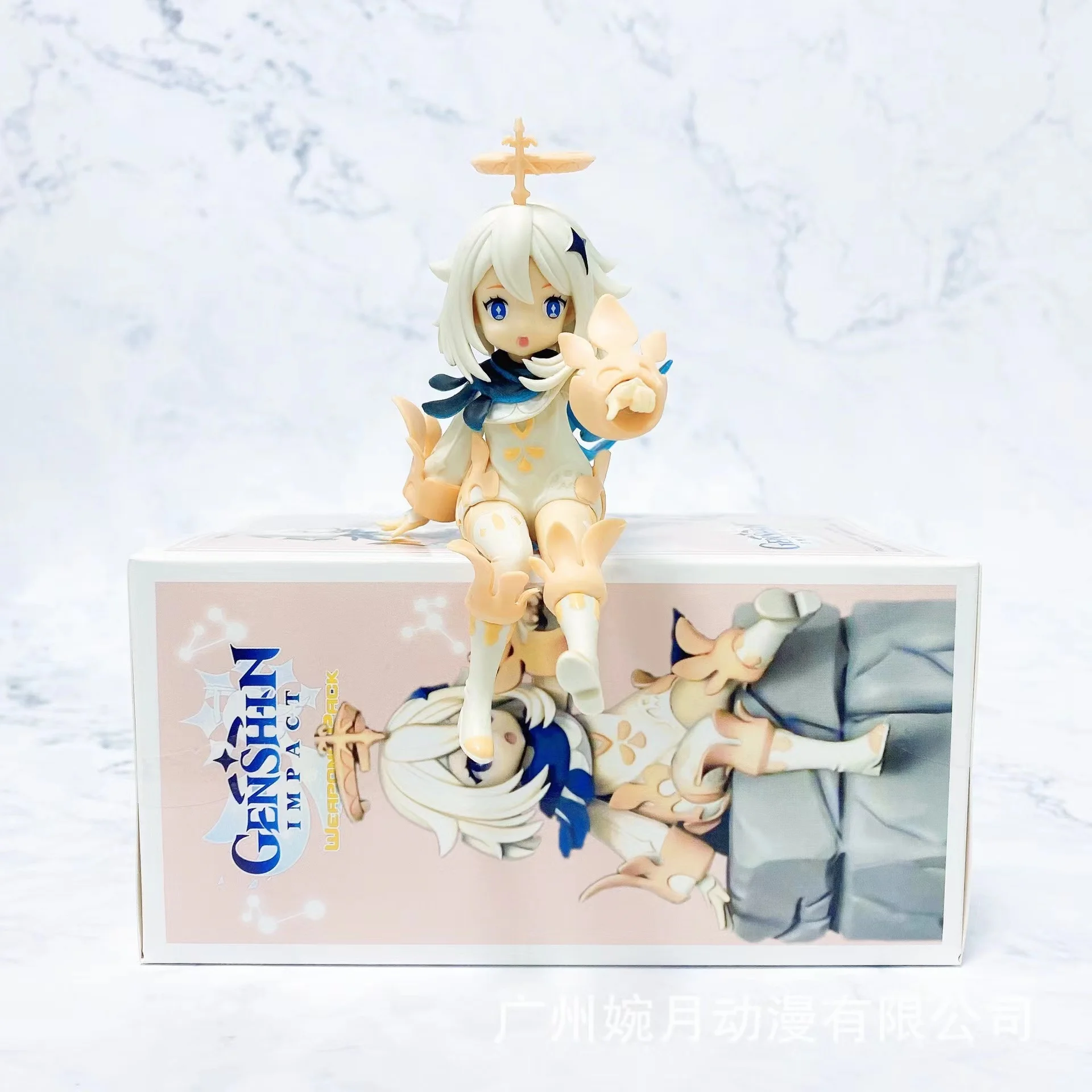 דמות אקשן PVC של Paimon מ־Genshin Impact, דגם אספנים בגובה 12 ס״מ (Genshin Impact Paimon PVC Action Figure 12cm Collector Model) 2