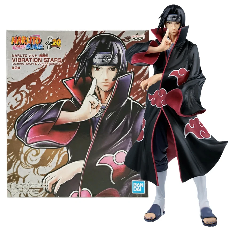 דמות PVC בסגנון GK של איטאצ'י אוצ'יהא מ-Naruto Shippuden, 20 ס"מ (Naruto Shippuden Itachi Uchiha GK Dress-Up PVC Figure 20cm)