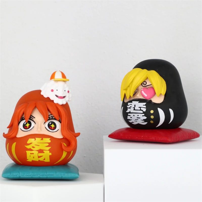 דמות PVC Q-version One Piece של ניקה לופי בגודל 5.5–6.5 ס (One Piece Q-version Figure Nika Luffy PVC Statue 5.5–6.5cm) 5