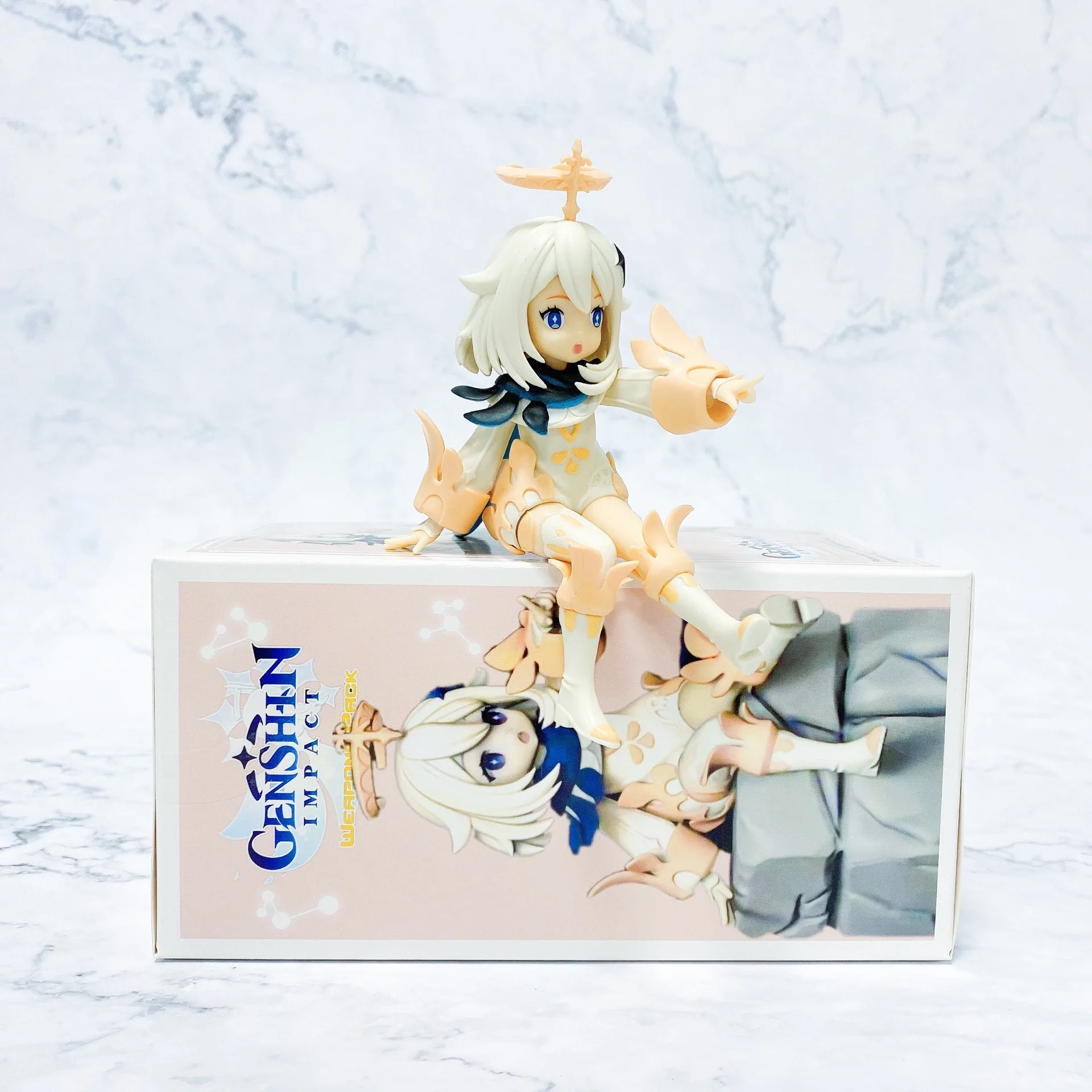 דמות אקשן PVC של Paimon מ־Genshin Impact, דגם אספנים בגובה 12 ס״מ (Genshin Impact Paimon PVC Action Figure 12cm Collector Model) 5